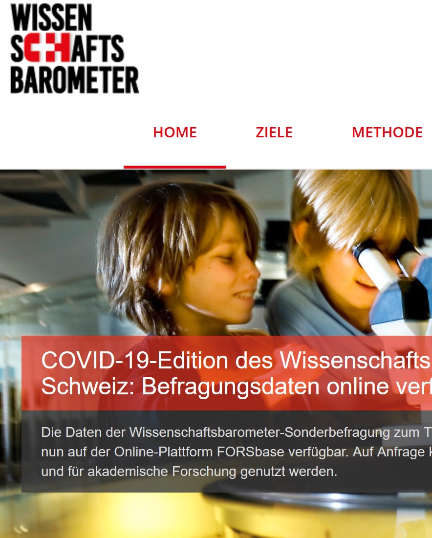 Literatur Wissenschaftsbarometer