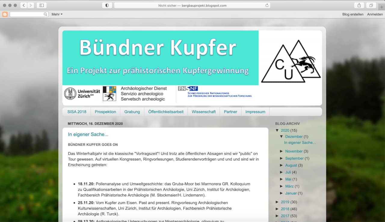 Bündnerkupfer Blog