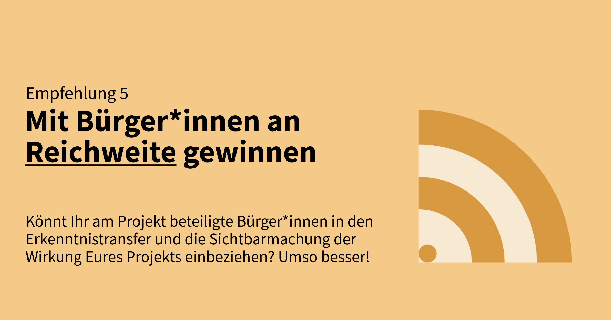 Empfehlung 5