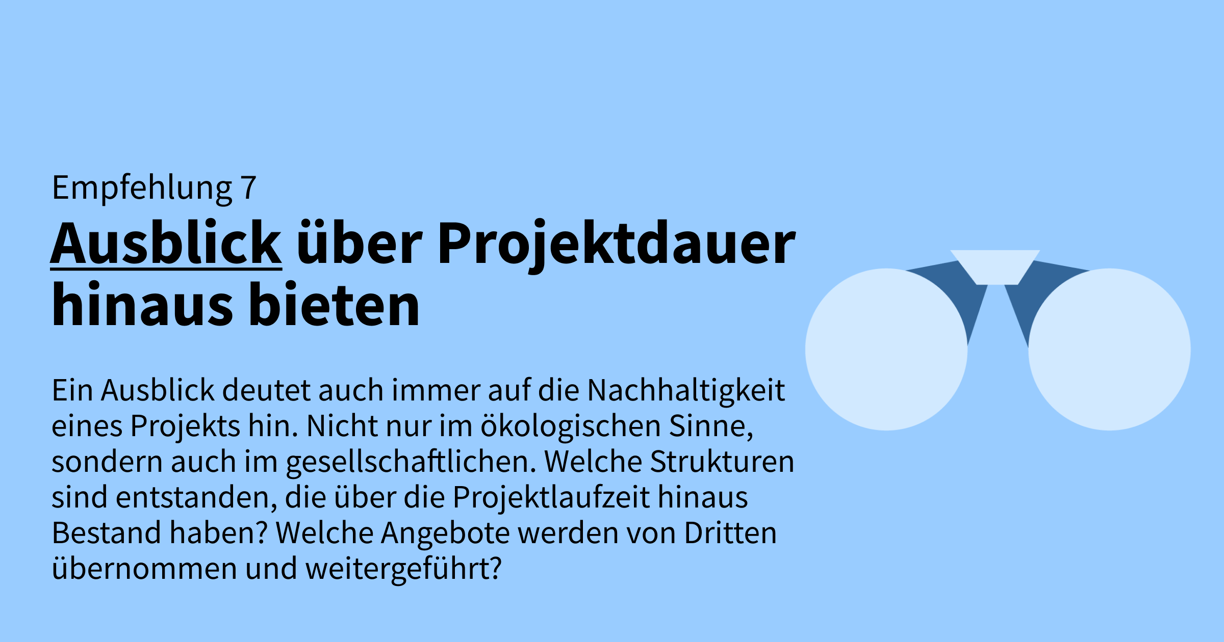 Empfehlung 7